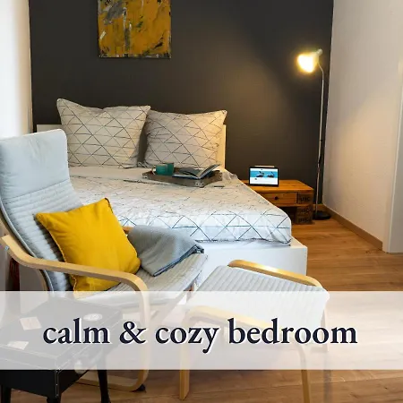 Parterre Lounge Mit Terrasse -naehe Karlsruhe & Kit - Ohne Treppen -barrierefreie Dusche Appartamento Linkenheim-Hochstetten